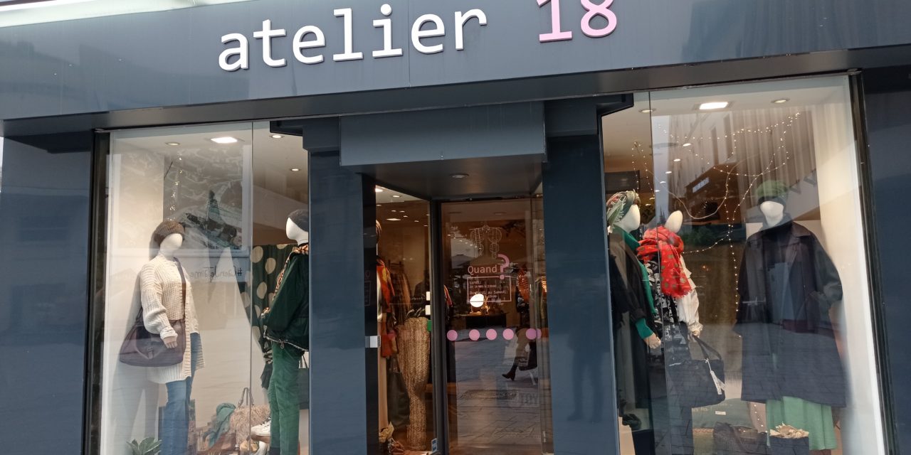 Découvrez la boutique de prêt à porter féminin, accessoires et décorations. Atelier 18 à Caen.