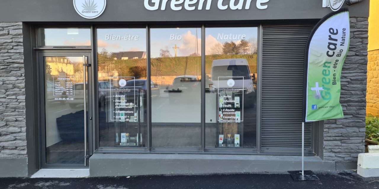 Votre boutique Green Care à Bruz (à quelques minutes de Rennes). NOMBREUSES NOUVEAUTÉS À DÉCOUVRIR (CBD, THÉ, HUILE, E-LIQUIDE, COSMÉTIQUE ET FLEURS).