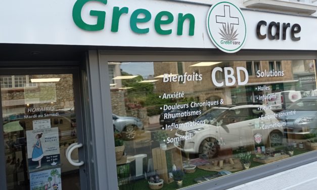 Votre boutique Green Care est au 90 Rue Couraye à Granville. NOMBREUSES NOUVEAUTÉS À DÉCOUVRIR (THÉ, HUILE, E-LIQUIDE, COSMÉTIQUE ET FLEURS).