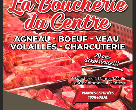 Venez découvrir La Boucherie du Centre dans la galerie commerciale du chemin vert à Caën. Votre nouvelle boucherie 100% Halal.