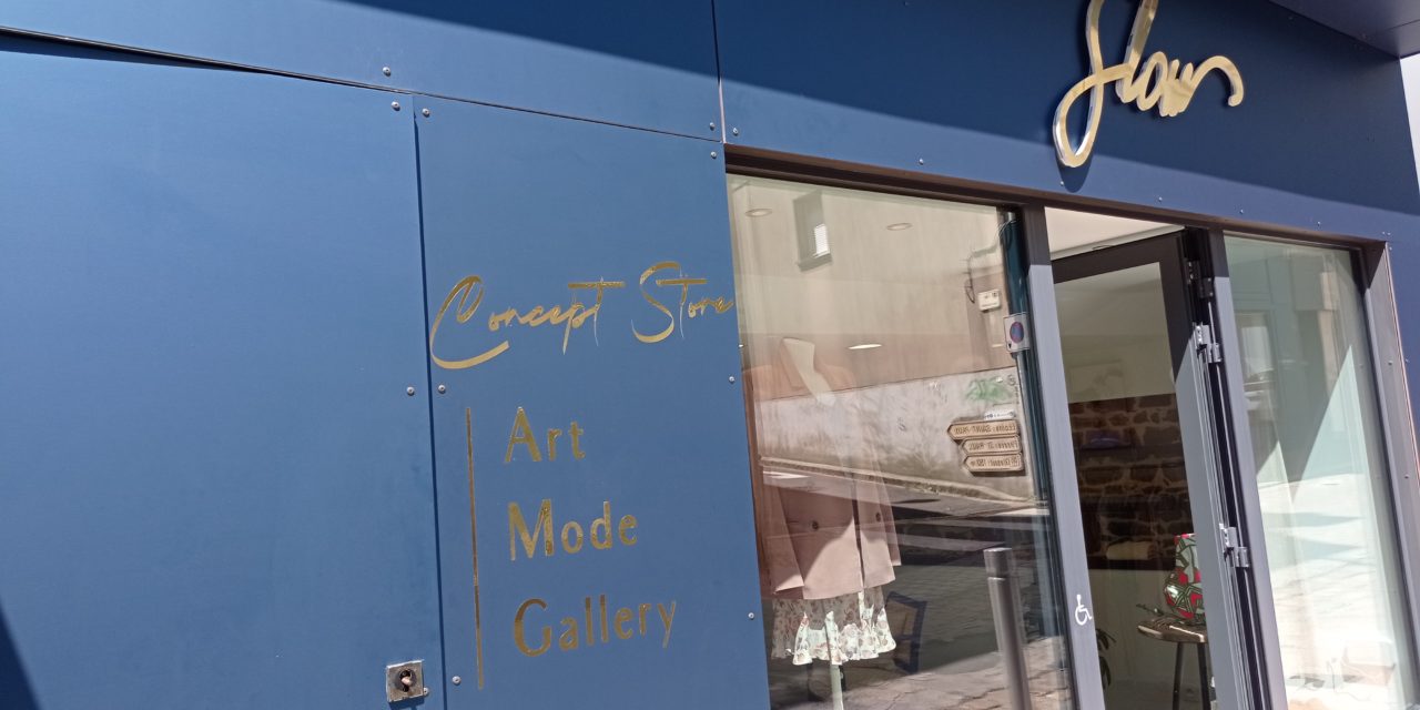 Slow Concept Store. Nouveau concept store vêtements et œuvres d’art à Granville. Rencontre avec le culture Mode, le Street Art, la Sculpture et les Collages Surréalistes.