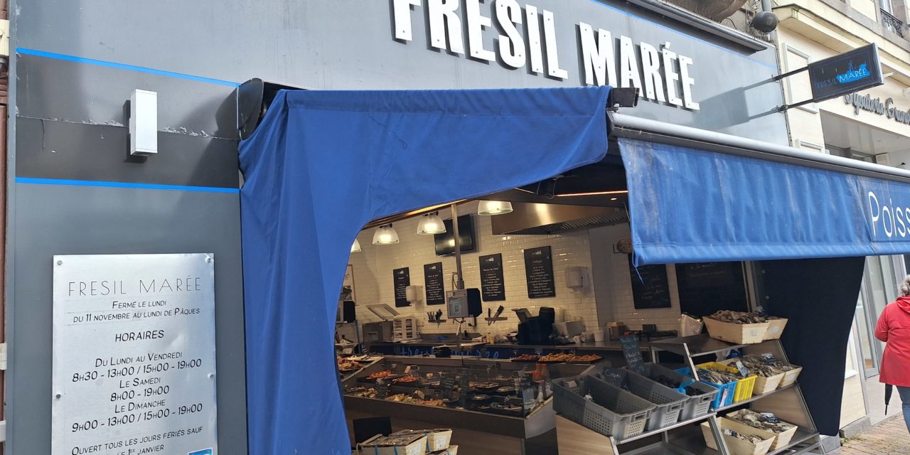 FRESIL MARÉE À GRANVILLE VOTRE POISSONNERIE, TRAITEUR ET PLATS À EMPORTER (Poissons, fruits de mer et accompagnements). DÉCOUVREZ NOS NOUVEAUTÉS, NOS SPÉCIALITÉS ET NOS SUGGESTIONS DU MOMENT ICI !