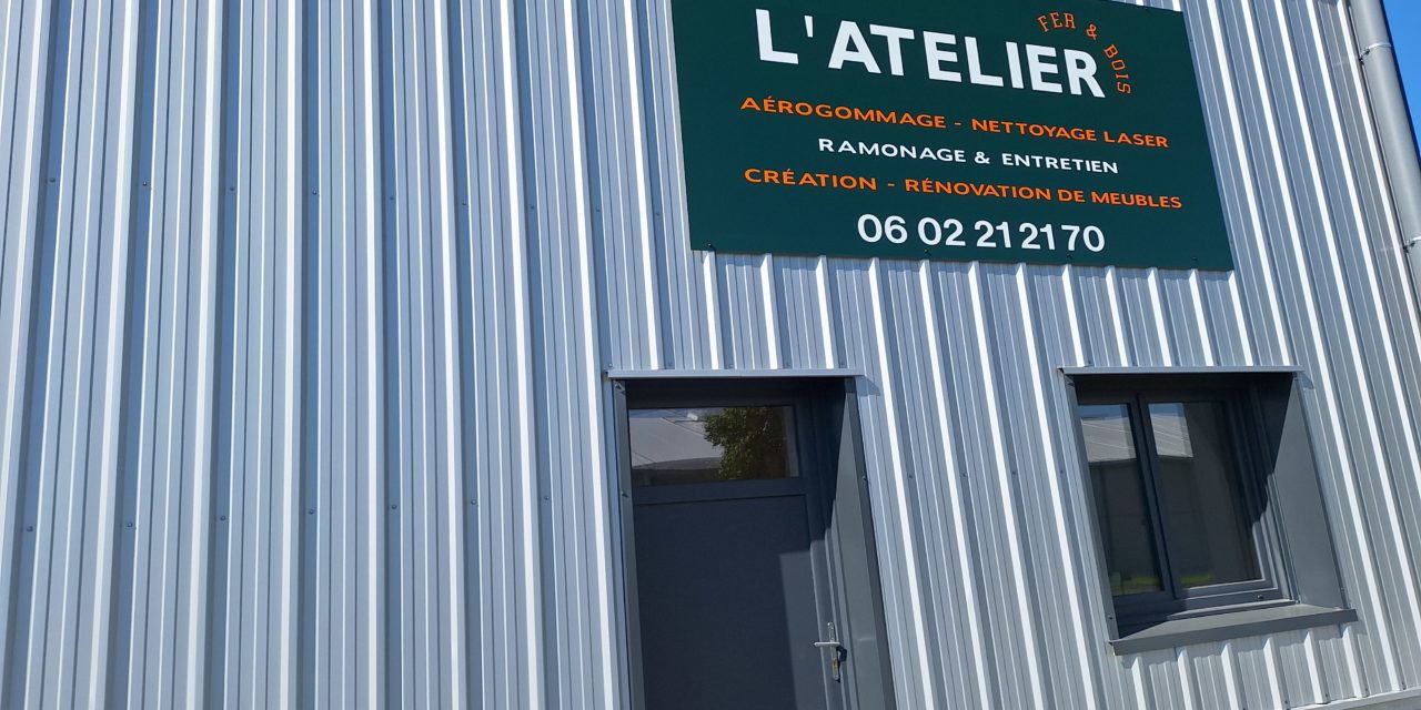 L’Atelier Fer & Bois à Sartilly. Votre spécialiste de l’aérogommage et du nettoyage Laser. Ramonage, entretien de vos poêles à bois et inserts. Création et rénovation de Meubles.