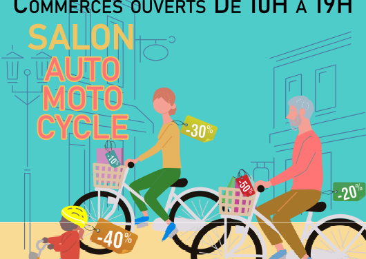 Venez nombreux au 1er dimanche des Soldes d’été à Granville. Le 29 Juin 2025, vos commerçants seront ouverts de 10h00 à 19h00 dans un centre ville complètement piétonnier, des animations et le salon auto / moto.