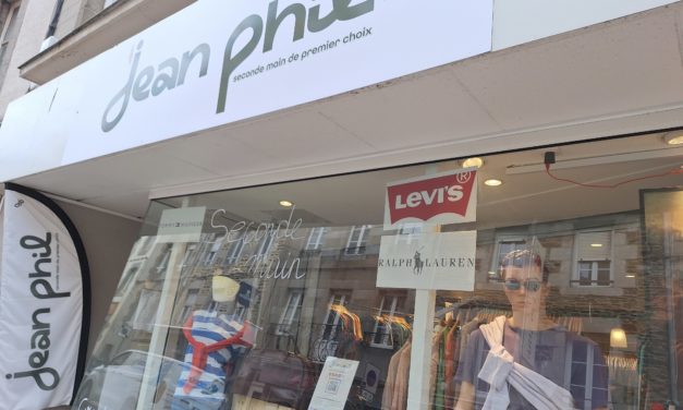 Nouvelle boutique éphémère à Granville ! Jean Phil votre spécialiste du vêtements seconde main, vintage et de grandes marques.