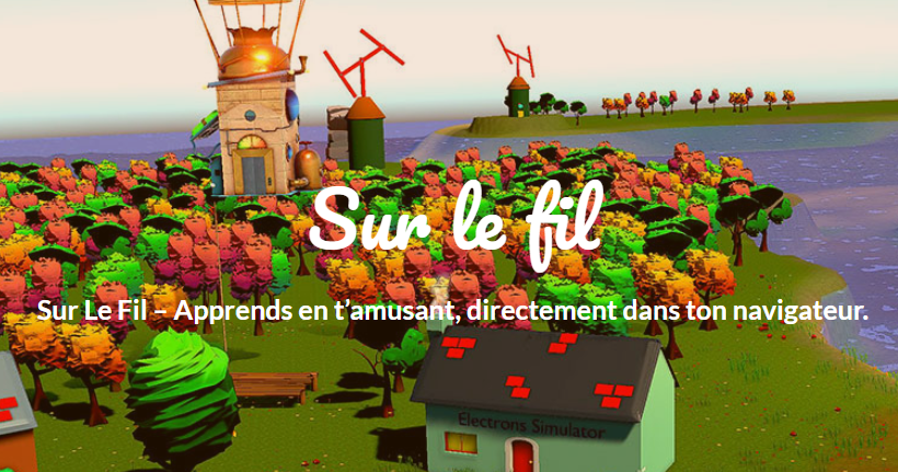 Sur Le Fil – Un jeu éducatif GRATUIT pour les enfants curieux ! Uniquement sur PC et Mac.