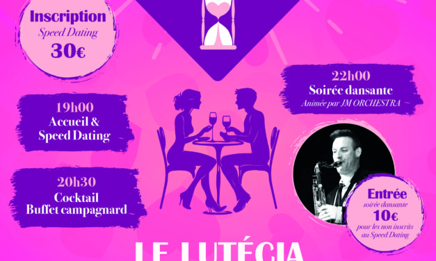 Grande soirée célibataires ouverte à tous au Lutécia (La Lande de Prince 35250 Andouillé-Neuville) le samedi 18 Octobre 2025 à partir de 19h00. Découvrez le programme et réservez ici !!!